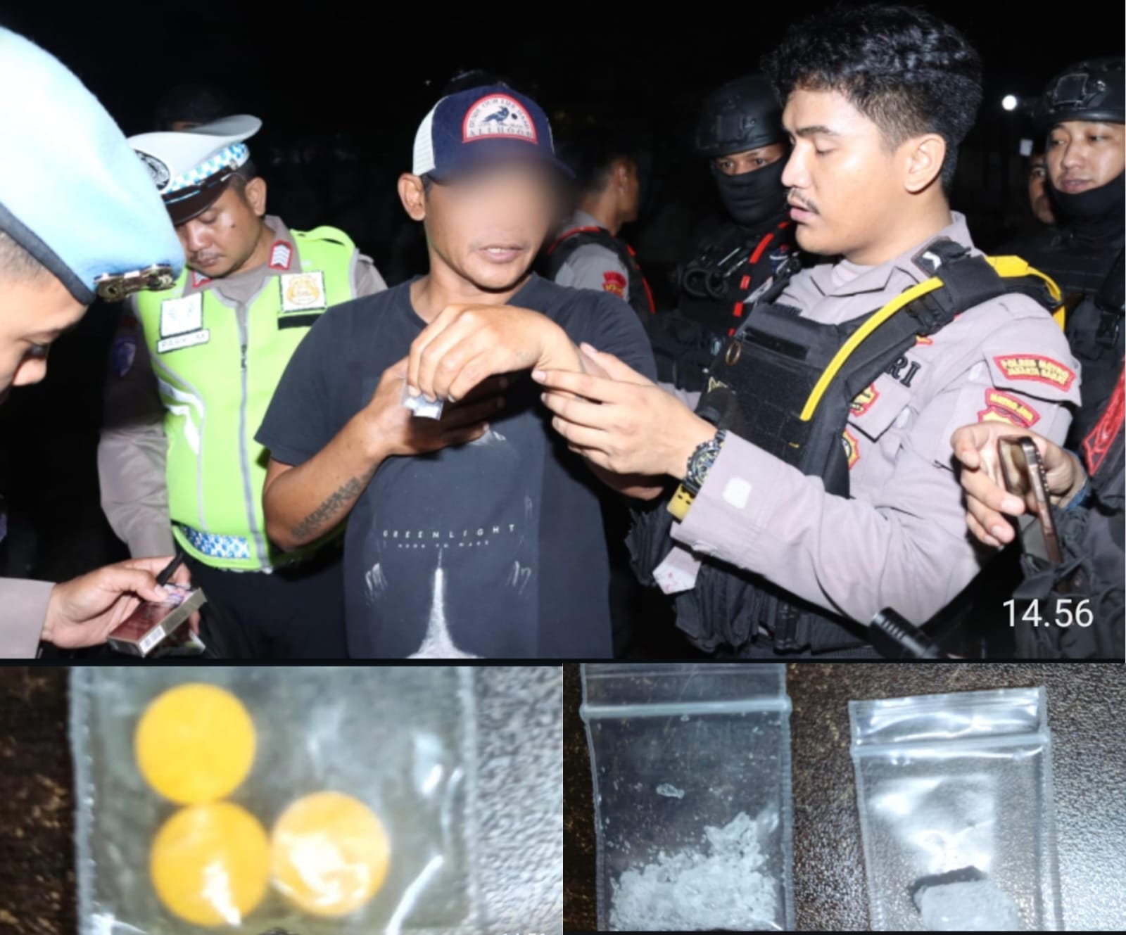 Operasi Berantas Jaya di Kapuk Cengkareng, Polisi Amankan Terduga Penyalahguna Narkotika dan Obat Keras