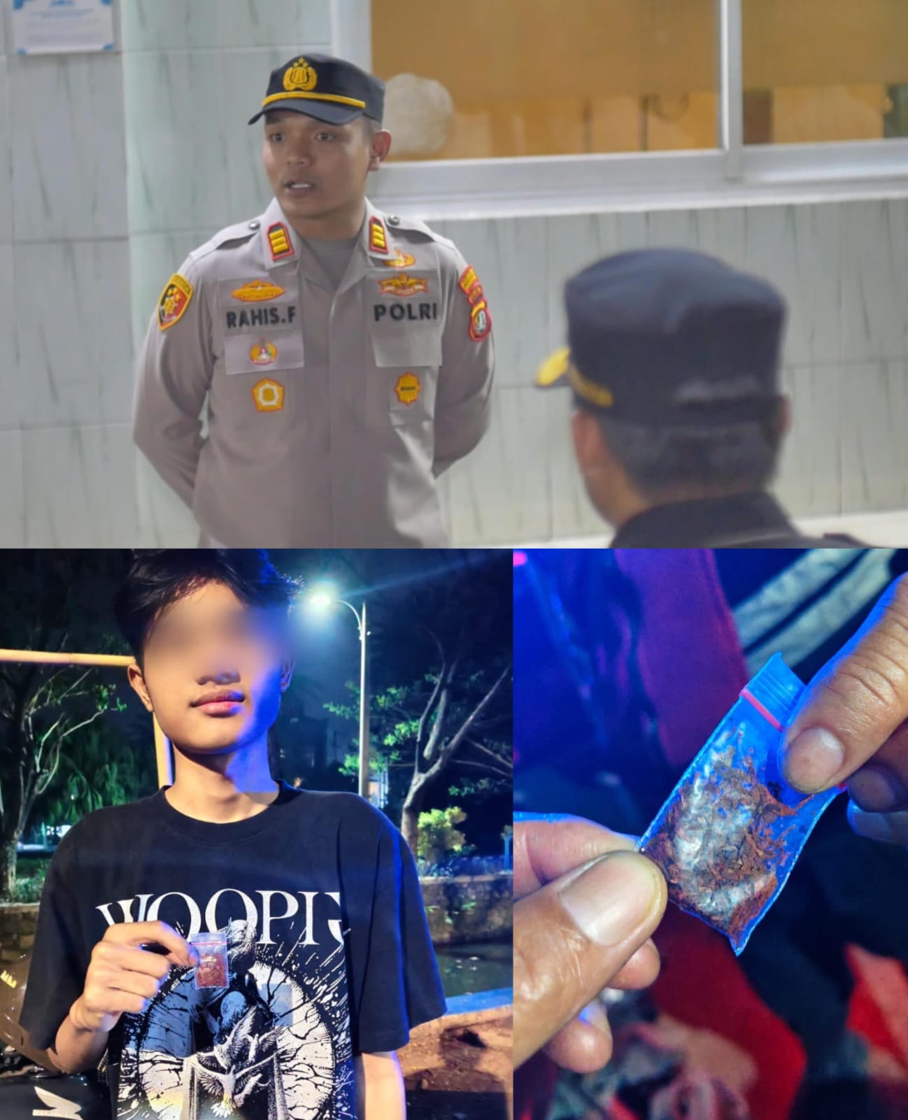 Razia Dini Hari di Cengkareng, Polisi Amankan Dua Terduga Penyalahguna Narkoba